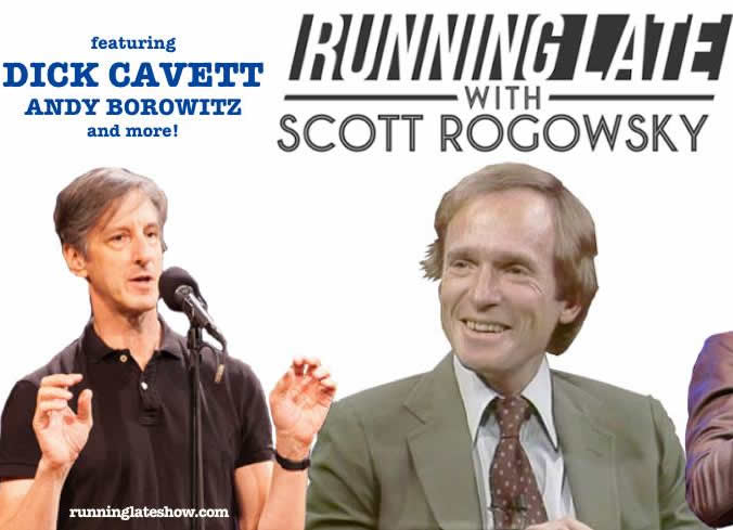 Andy Borowitz and Dick Cavett